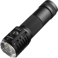 LED flashlight Lumintop Apollo Reflector version TYPE C flashlight with 4 LED magnetic tail Stainless steel attack head e-switch