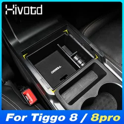 Car Central Control Storage Box Decoration For Tiggo 7 Pro Xcite x-cross 7 /8/ Tiggo 8 Pro Max 2023 Interior Styling Accessories