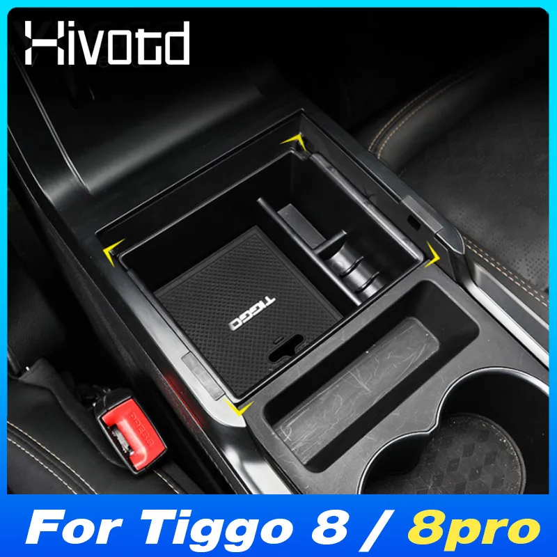 Car Central Control Storage Box Decoration For Tiggo 7 Pro Xcite x-cross 7 /8/ Tiggo 8 Pro Max 2023 Interior Styling Accessories