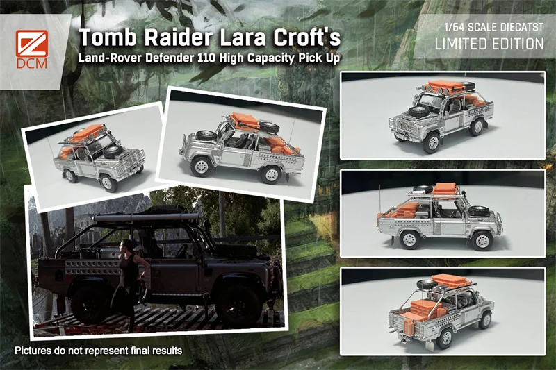 **Pre-order** DCM 1:64 Land Rover Defender Tomb Raider Limited999 Diecast Model Car