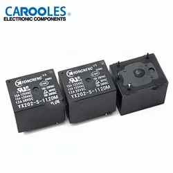 5PCS NEW Relay T73 YX202-S-112DM 12VDC YX202-S-112DM-24VCD YX202 S 112DM 12V 24VDC A Set of Normally Open Relay 15A 4PIN