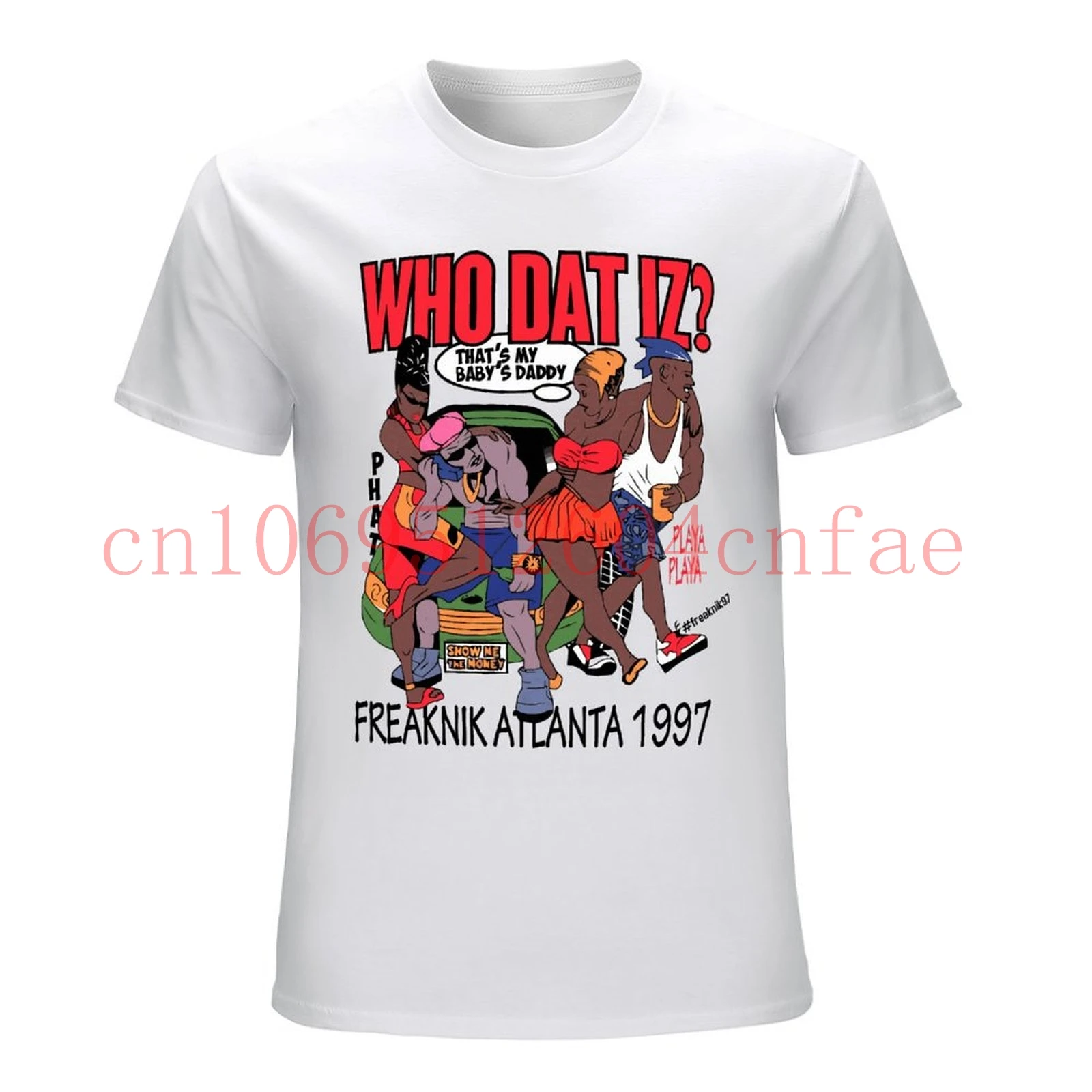 Vintage Freaknik Who Dat Is Atlanta 1997 T-shirt S-4XL