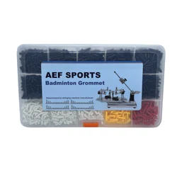Ilhós e Raquetes AEF Badminton, Premium Value Pack, 15 Tamanhos