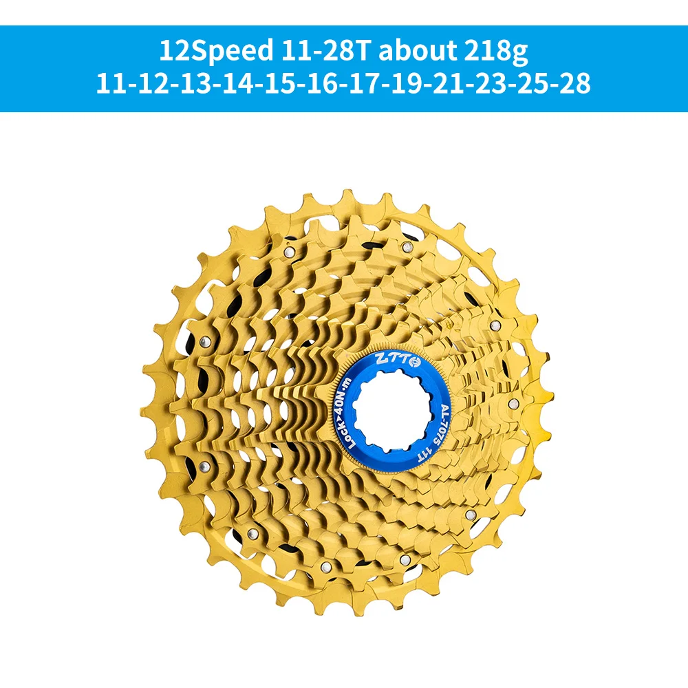 ZTTO Road Bike 12 Speed Cassette HG Freehub ULT 11-34T Gravel