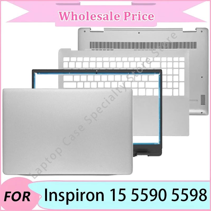 

NEW For Inspiron 15 5590 5598 Laptop replacement parts/Palmrest/Bottom Case/Hinge/Laptop LCD Back Cover/Front Bezel