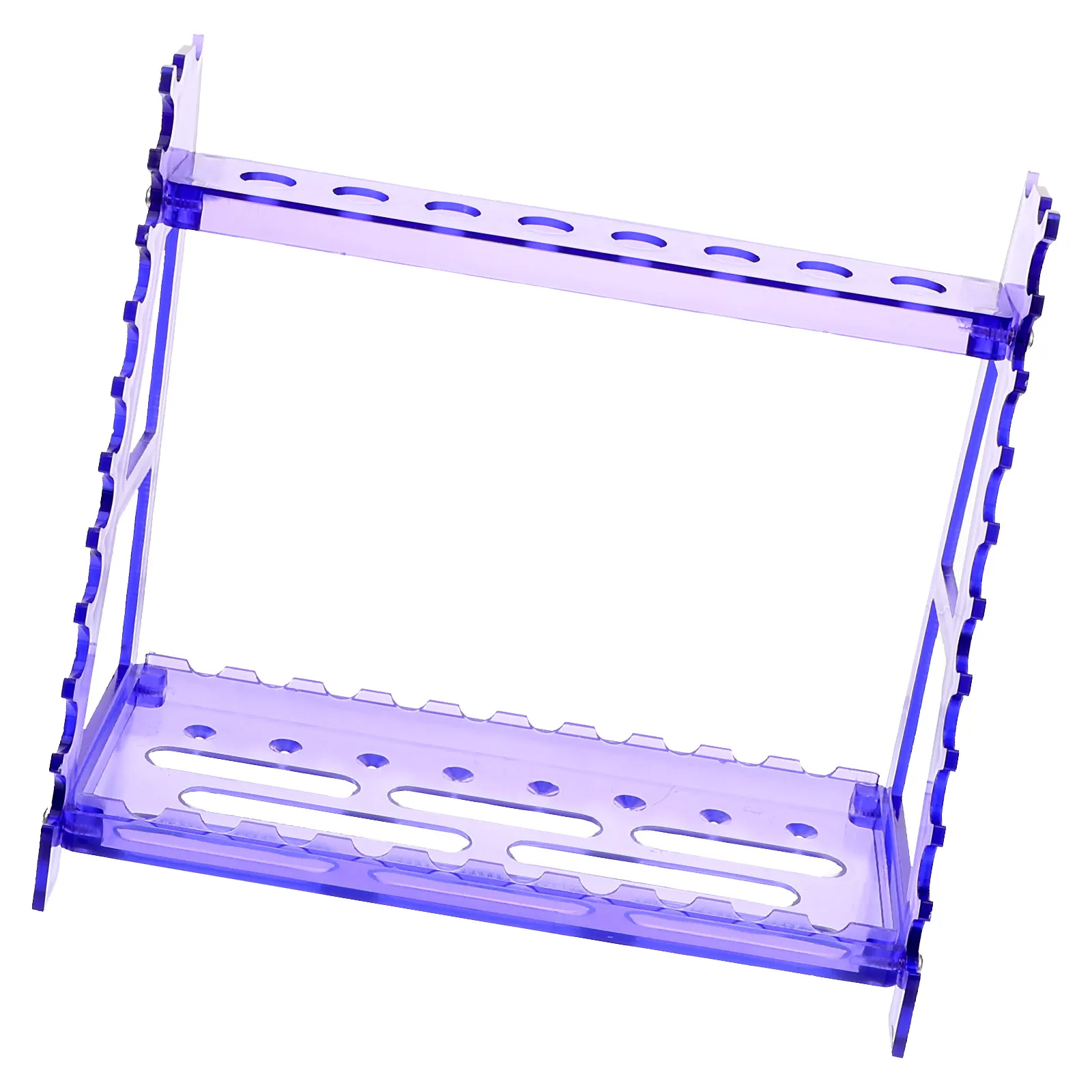 

Storage Straw Holder Lab Pipette Organizer Coffee Purple Experiment Stand Travel