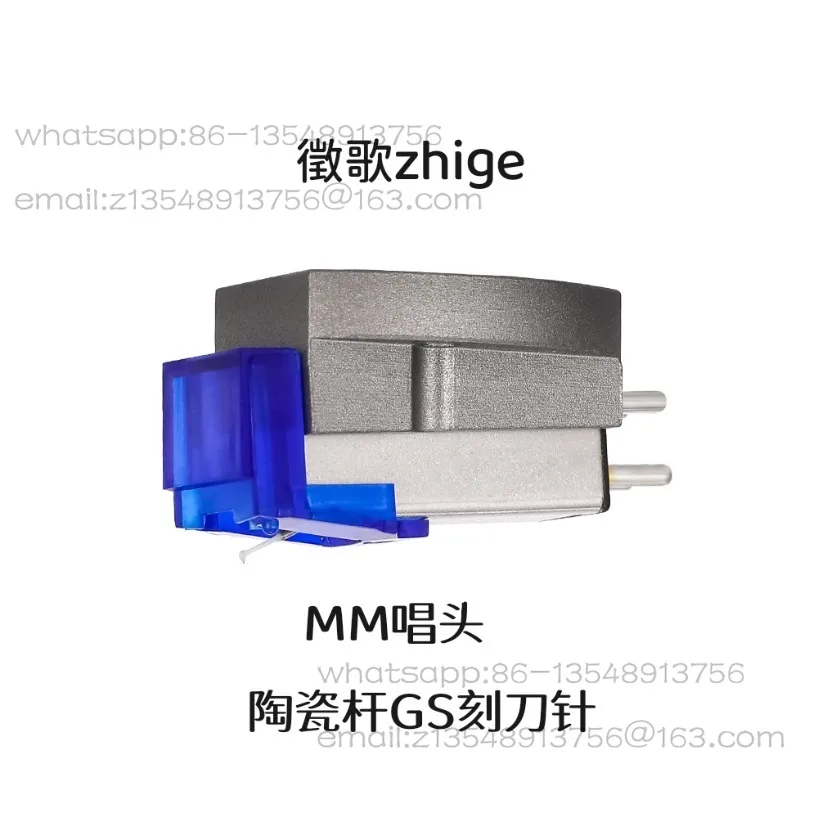 MM dynamic magnetic head stylus, ceramic rod linear needle vinyl singing head
