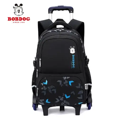 Brand Kids Rolling Bags School Backpacks Children Trolley Backpack On wheels Boy\'s Trolley School bag Kids luggage Mochilas Bag