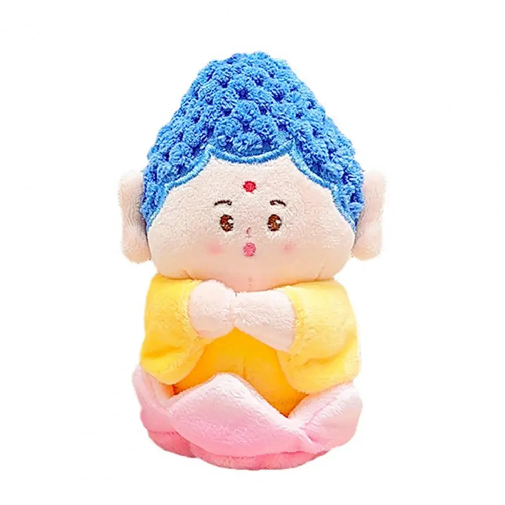 Brinquedo de pelúcia buda dos desenhos animados, adorável casal boneca para bolsa, mochila ou decoração pendurada, presente para crianças e adultos