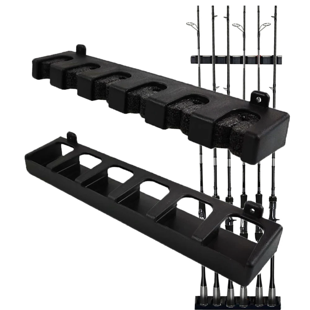 Vertikaler Angelrutenhalter mit 6 Stangen, Rutenhalter, Wandhalterung,  modular fr die Garage - AliExpress 18