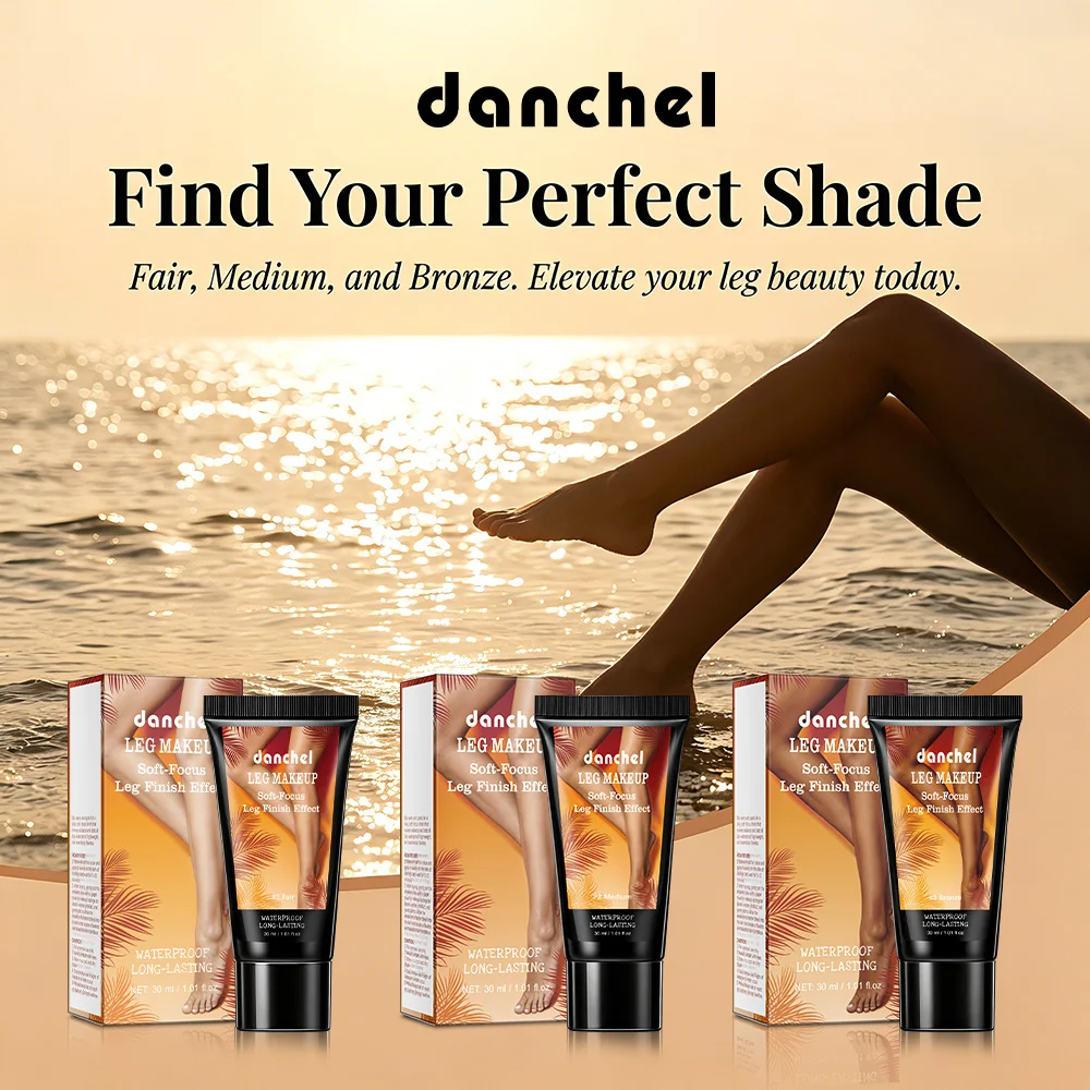 30ML Leg Makeup Tighten Smooth Leg Skin Long Lasting Waterproof Anti-transfer High Color Rendering Even Skin Tone Leg Foundation
