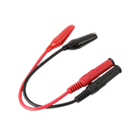 UNI-T UTR-002 Rubber Head Alligator Clip Test Line Capacitor Clip Short Test Test use for UT622A UT622C UT622E.