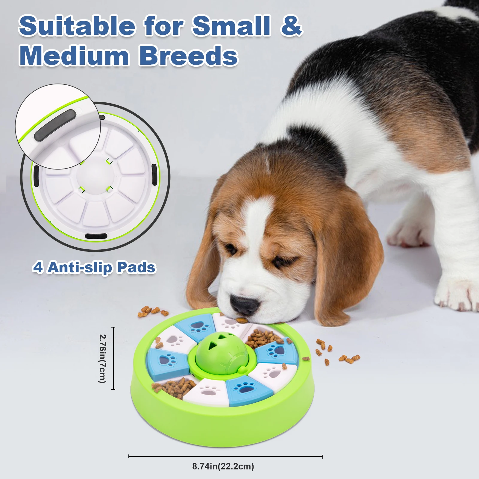 Dog Slow Feeder Bowl Cats Puzz - огляд і ціна Food Snacks Game