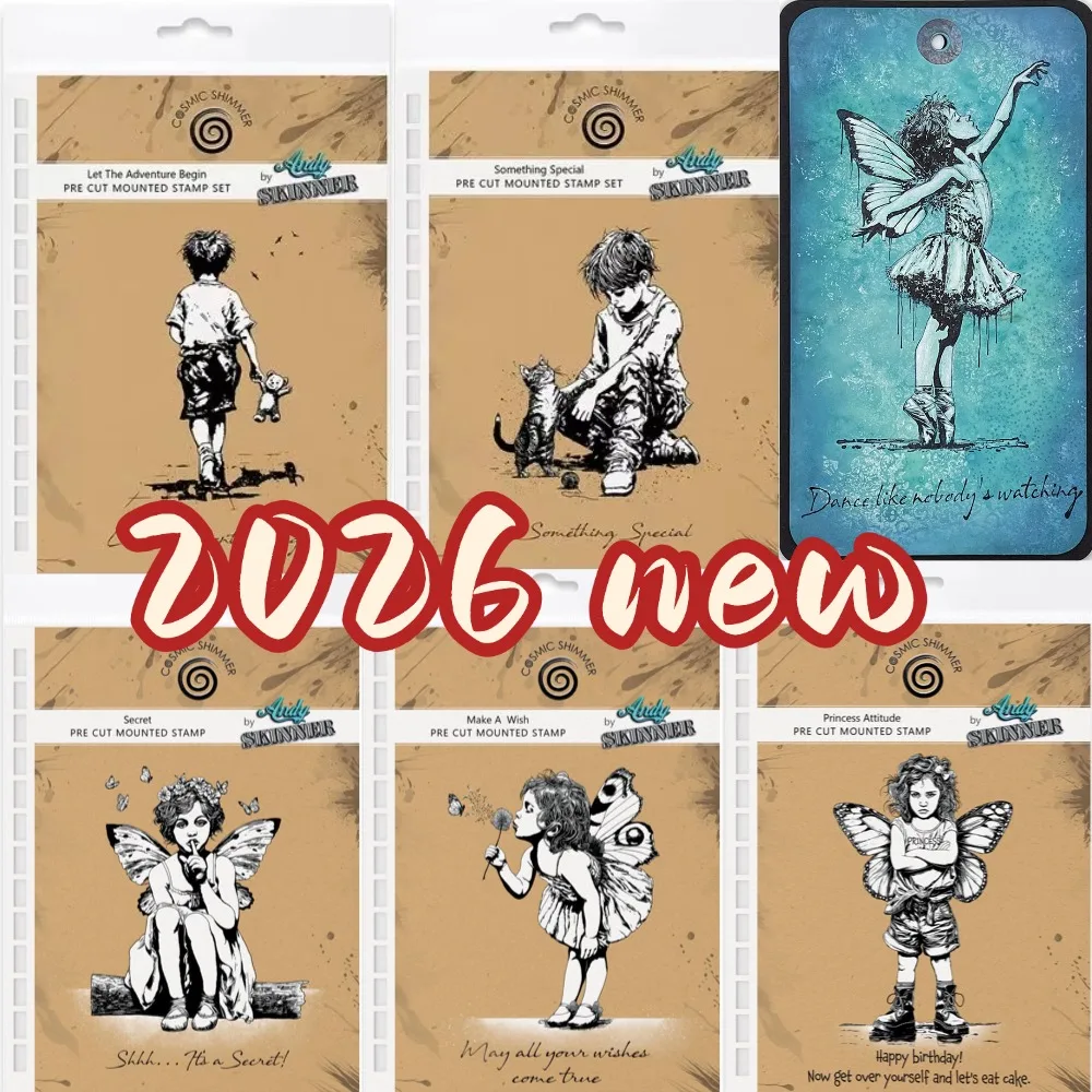 Significant Character Scenarios Clear Silicone Stamp Seal for DIY Scrapbooking Making Photo Album Decorative New Clear Stamp