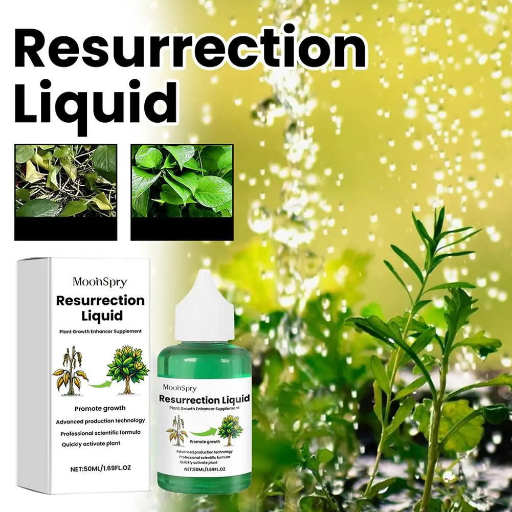 50ml Plant Nutrient Solution Liquid Fertilizer Plant Growth Enhancer Succulent Root Booster Indoor Plant Nutrient Solution