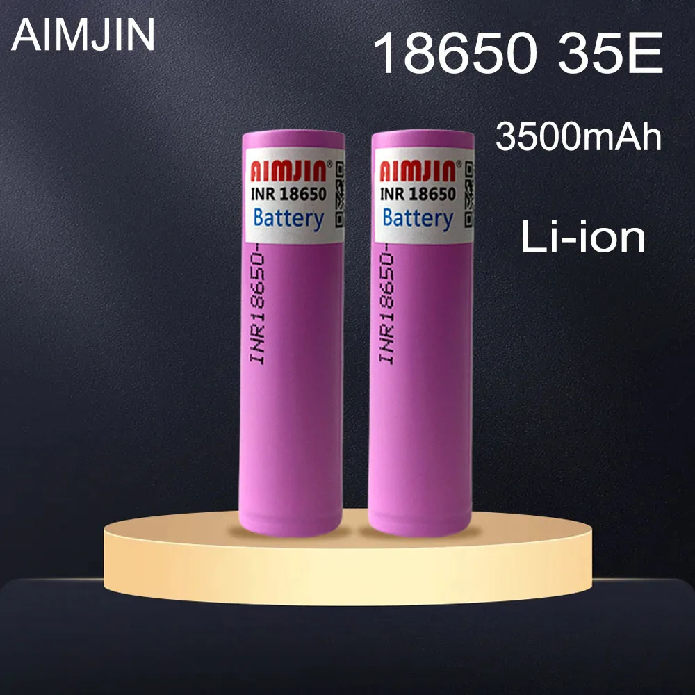 

18650 35E 3.7V 3500mAh Rechargeable Li-ion Battery For Us 18650 Toys, Tools, Flashlight Battery Etc