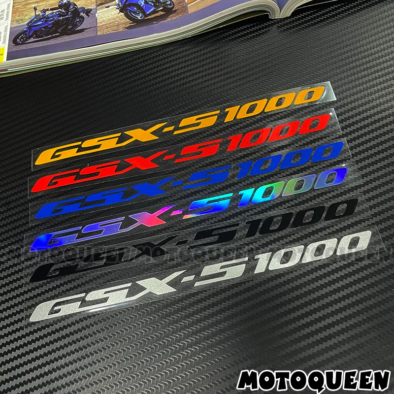 For GSX-S1000 GSXS1000 GSXS 1000 2X Motorcycle Body Shell Wheels Fairing Label Helmet Tank Pad Decor Reflective Decals Stickers
