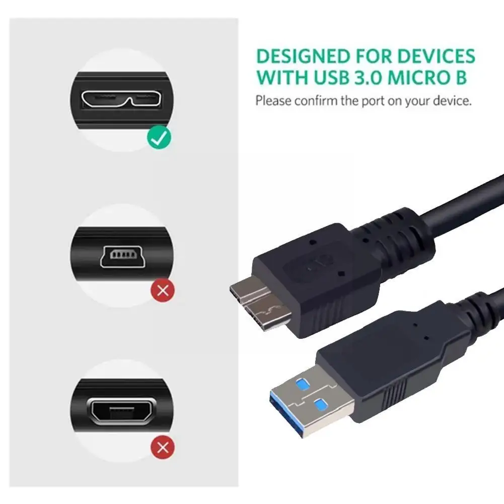 USB 3.0 MICROB CABLE Power Charger +Data SYNC Cable Cord For Samsung Galaxy Note Pro 12.2 SM-P900 D6N9