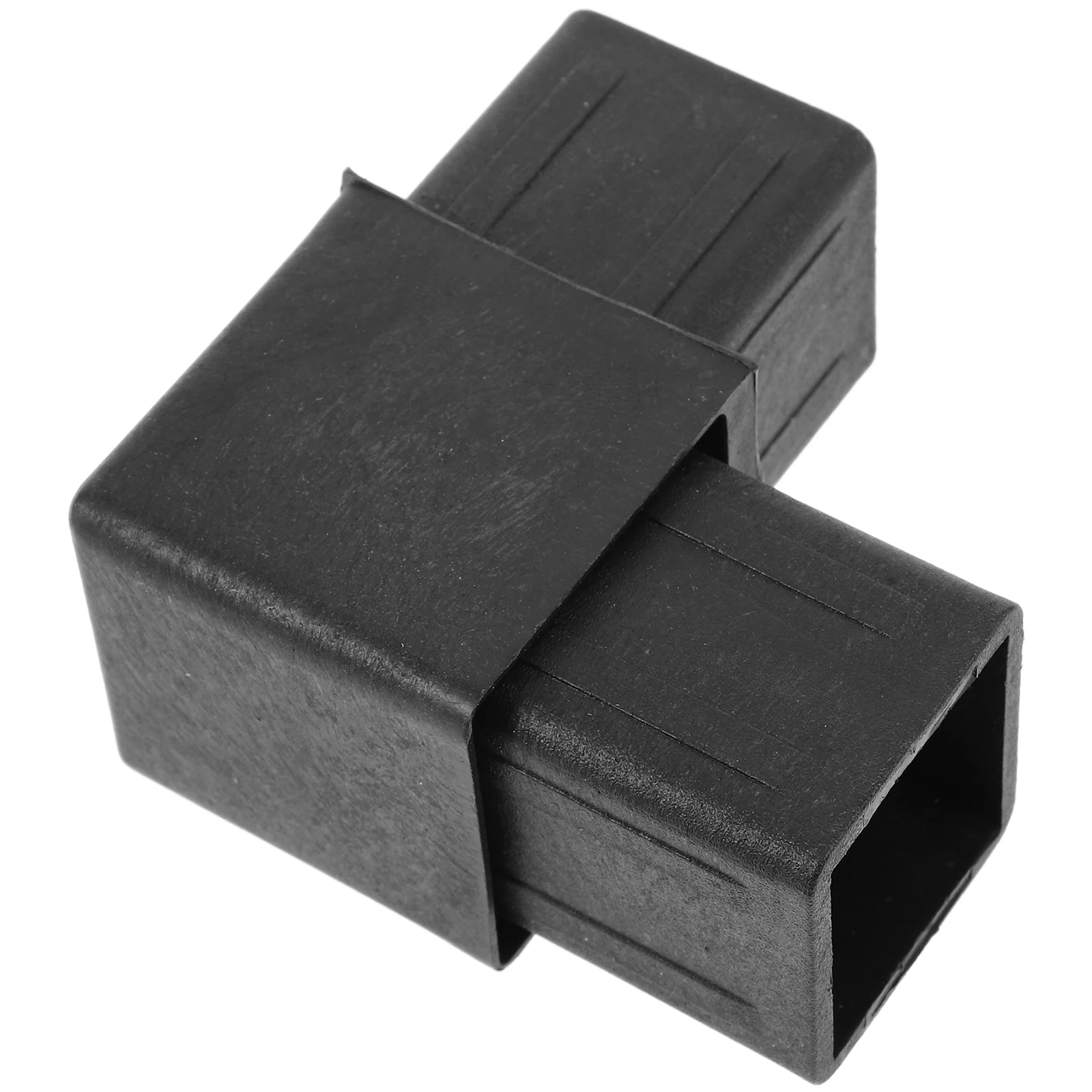 

Corner Connector Plastic Angle Brackets Pipe Right Angle Bend Connector Steel Shelf Tight Fixing Garden Floor for Outdoor