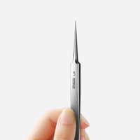 Hot Selling Curved Facial Blackhead Extractor Pimple Acne Tweezer Needle Clip Set Blackhead Nipper