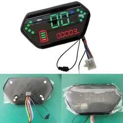 36 48V 60V 72V LCD Display Meter Control Panel Electric Bicycle Accessories For Electric Bike Scooter Motor 6pin Interface