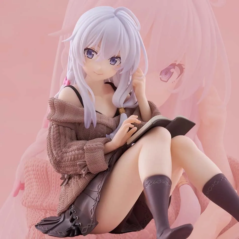 

Аниме-фигурка THE JOURNRY OF ELAINA, экшн-фигурки Элейны, милые украшения для рабочего стола, простой стиль, кавайные девушки, японские куклы 10 см