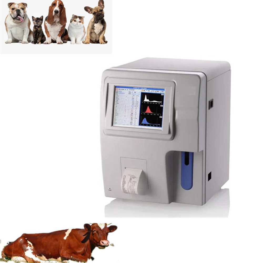 best price animal Fully automated 3 part 23 parameters vet hematology analyzer veterinary cbc blood machine