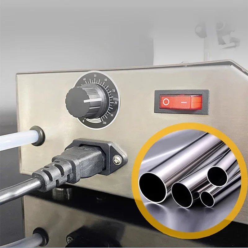 Máquina De Enchimento De Saco De Bico Pequena Máquina Dispensadora De Líquidos Quantitativa Totalmente Automática, para Licor