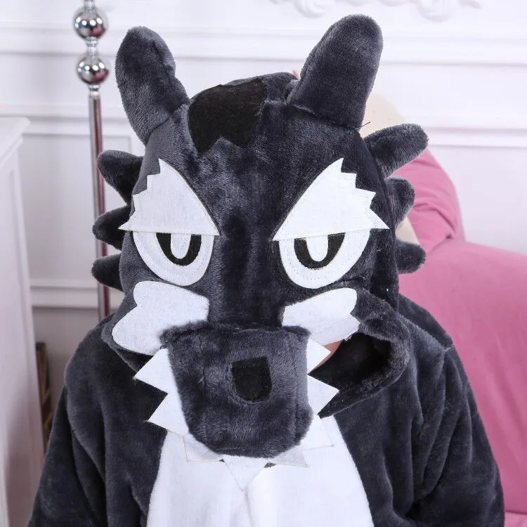 

New Adult and Children's Big Bad Wolf Costumes, Halloween Animal Costumes, Wild Wolf Parent-Child Outfits, Party Event Performance Costumes