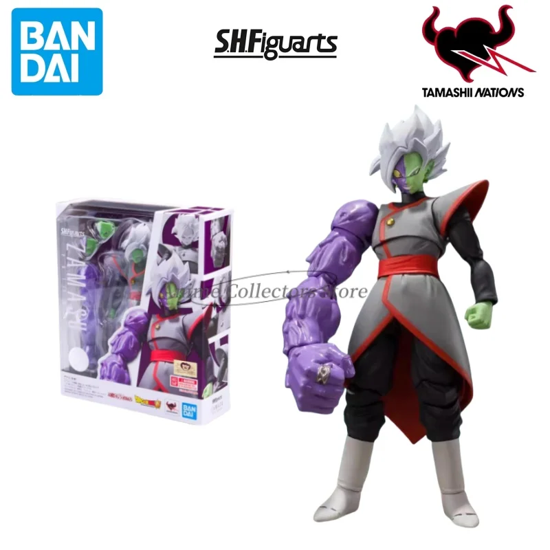 Bandai Dragon Ball: S.H. Figuards SHF Tamashii Nations Super Zamasu Potara Anime Figure Modello Da Collezione Giocattoli Gift