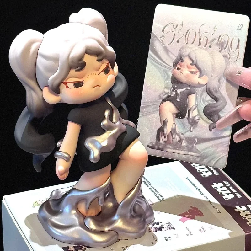 حقيقية دورا المواد Vistas سلسلة صندوق أعمى جميل نمط سطح المكتب زينة لطيف تمثال سر حقيبة حلية مفاجأة هدية