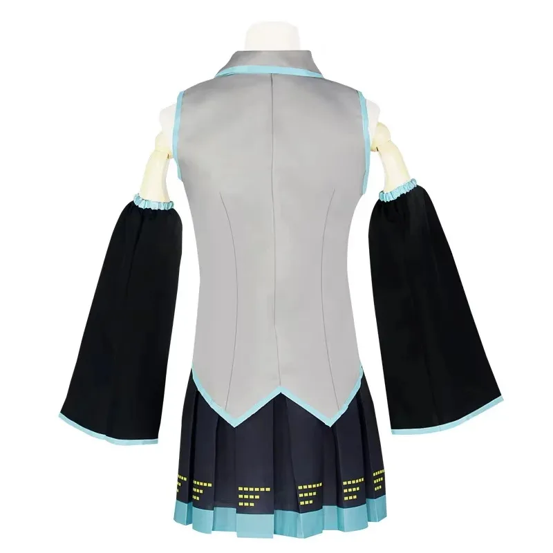 Anime Character Performance Clothes Hatsune Miku Cosplay Costume JK Skirt Same Suit Wig Accessories Halloween