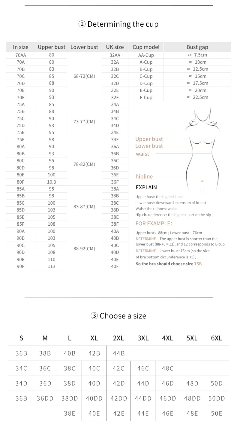 Women Bras with Non-adjusted Straps Sexy Support Push-up Bras in Plus Size