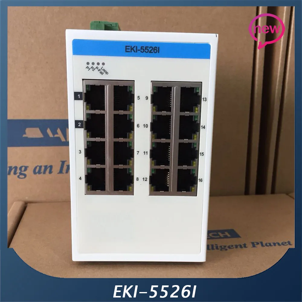 

For ADVANTECH EKI-5526I EKI-5526I-AE 16 Gigabit Port ProView Configuration Industrial Ethernet Switch