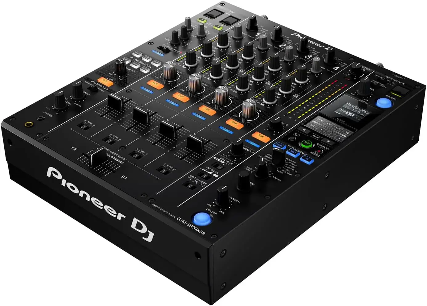 

Pioneer DJ DJM 900NXS2 4 Channel Professional DJ Mixer with Built in Effects for Live Performance