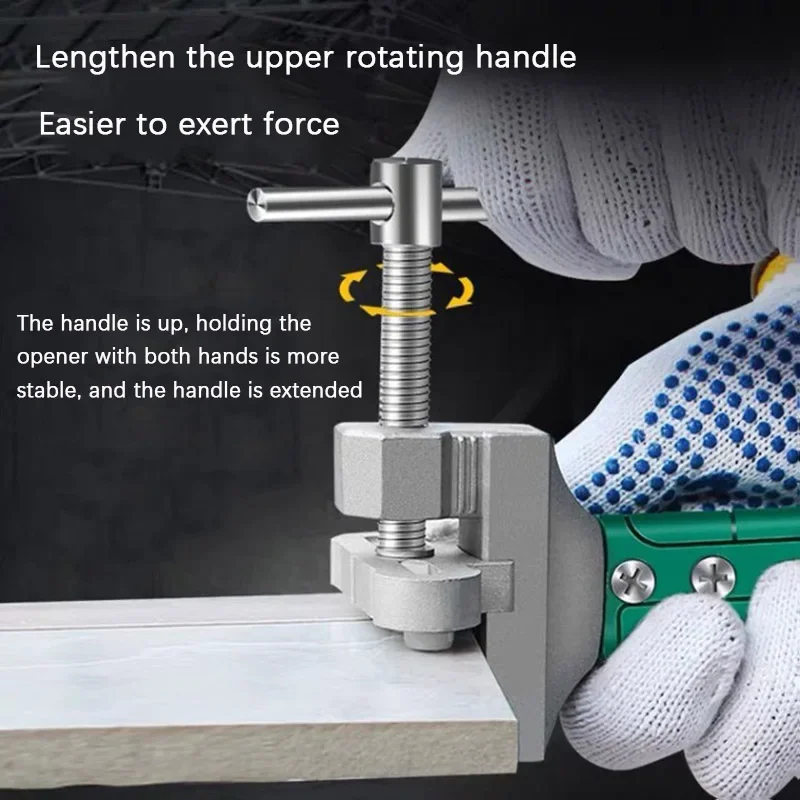 TINSOL Diamond Glass Cutter Set Ceramic Tile Glass Breaking Pliers Pro Household Ceramic Cutter For Glass Tile Cutting Tools