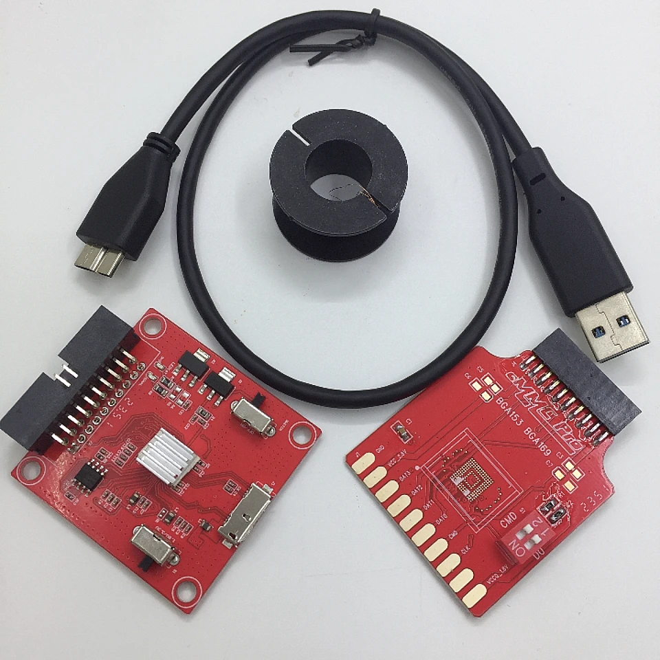 أداة هيدرا دونغل أصلية جديدة لعام 2025 وأداة محولات eMMC ISP BGA153، BGA169، BGA221، BGA162 eMMC أداة لوحة الكسر