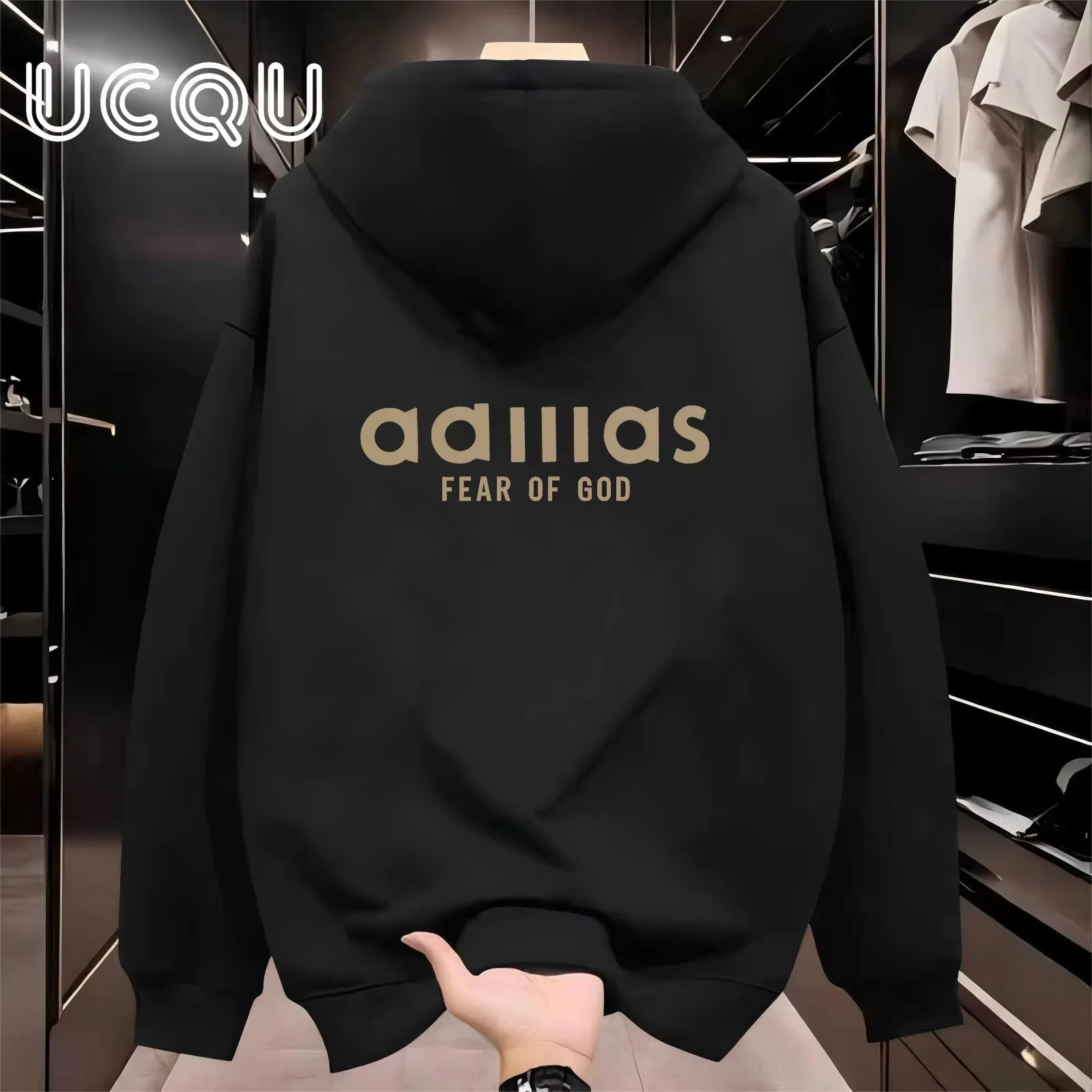 2025 Women's Hoodie Trend Brand Printed Pullover American Retro Street Hip Hop Fashion Men's Hoodies Casual Men's Hoodie