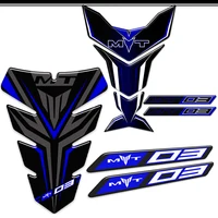 Accesorios de carenado para motocicleta, pegatinas, Protector de almohadilla de tanque para Yamaha MT03, MT-03, MT 03, guardabarros, parabrisas