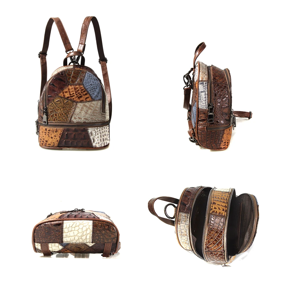 ของแท้หนังผู้หญิงกระเป๋าหลายสีLuxury Designerกระเป๋าสะพายแฟชั่นหนังวัวกระเป๋าเป้สะพายหลังสําหรับสตรี