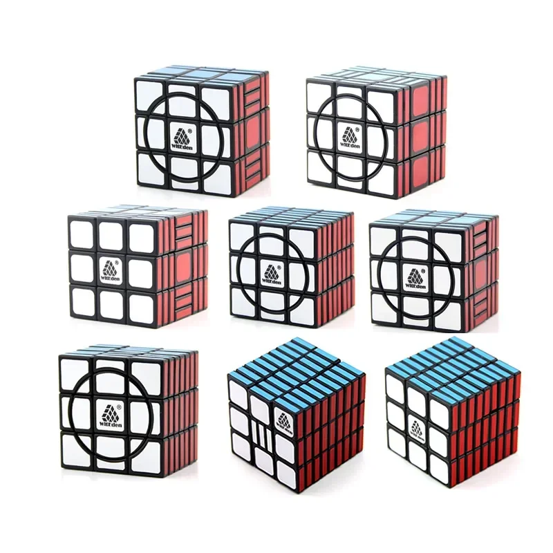 WitEden Super 3x3x5 3x3x6 3x3x7 3x3x8 Magic Cube Puzzles Speed Brain Teasers Challenging Educational Toys For Children