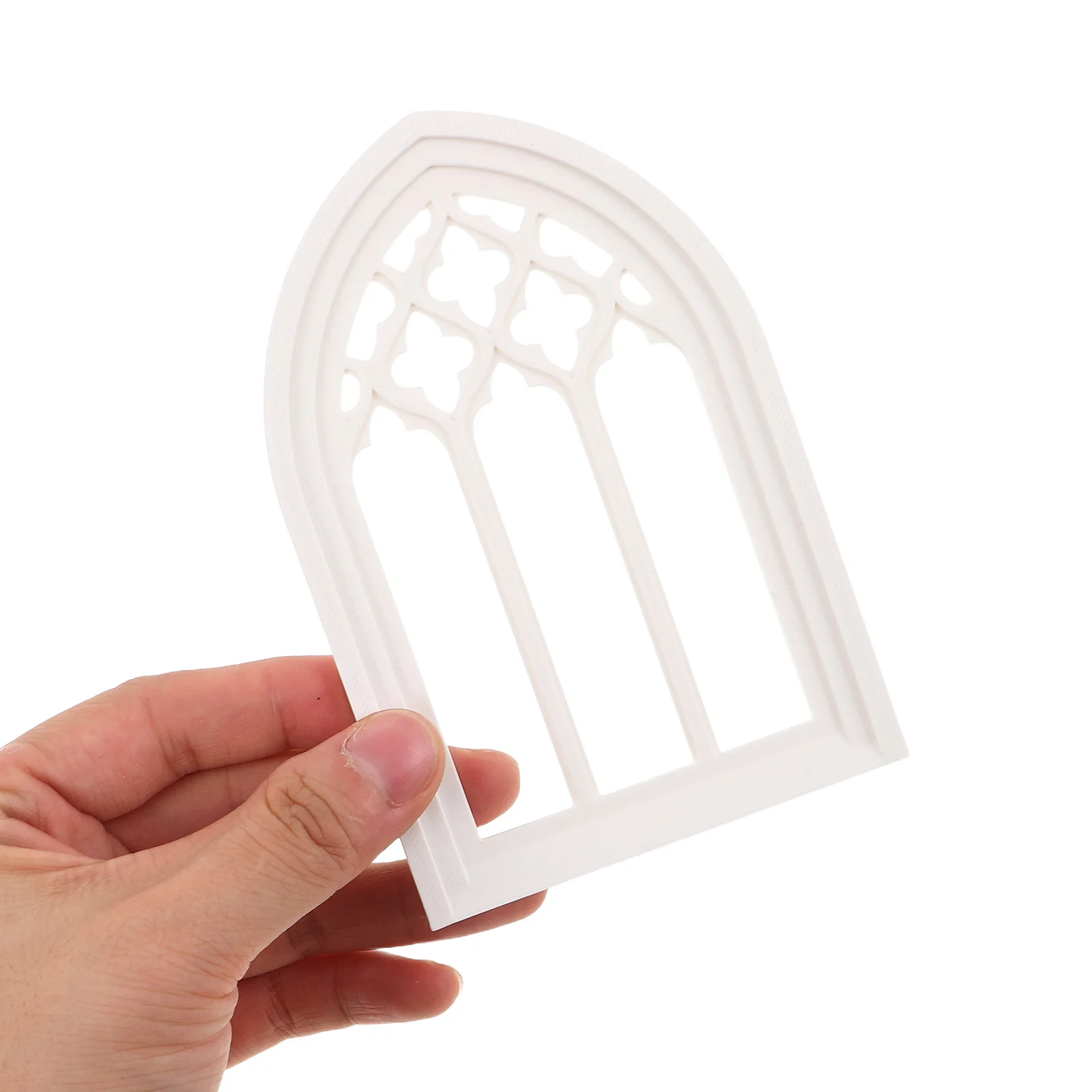 

2 шт., аксессуары для окон дома, пластиковое миниатюрное окно в европейском стиле для декора игрового домика «сделай сам», миниатюрный набор мебели