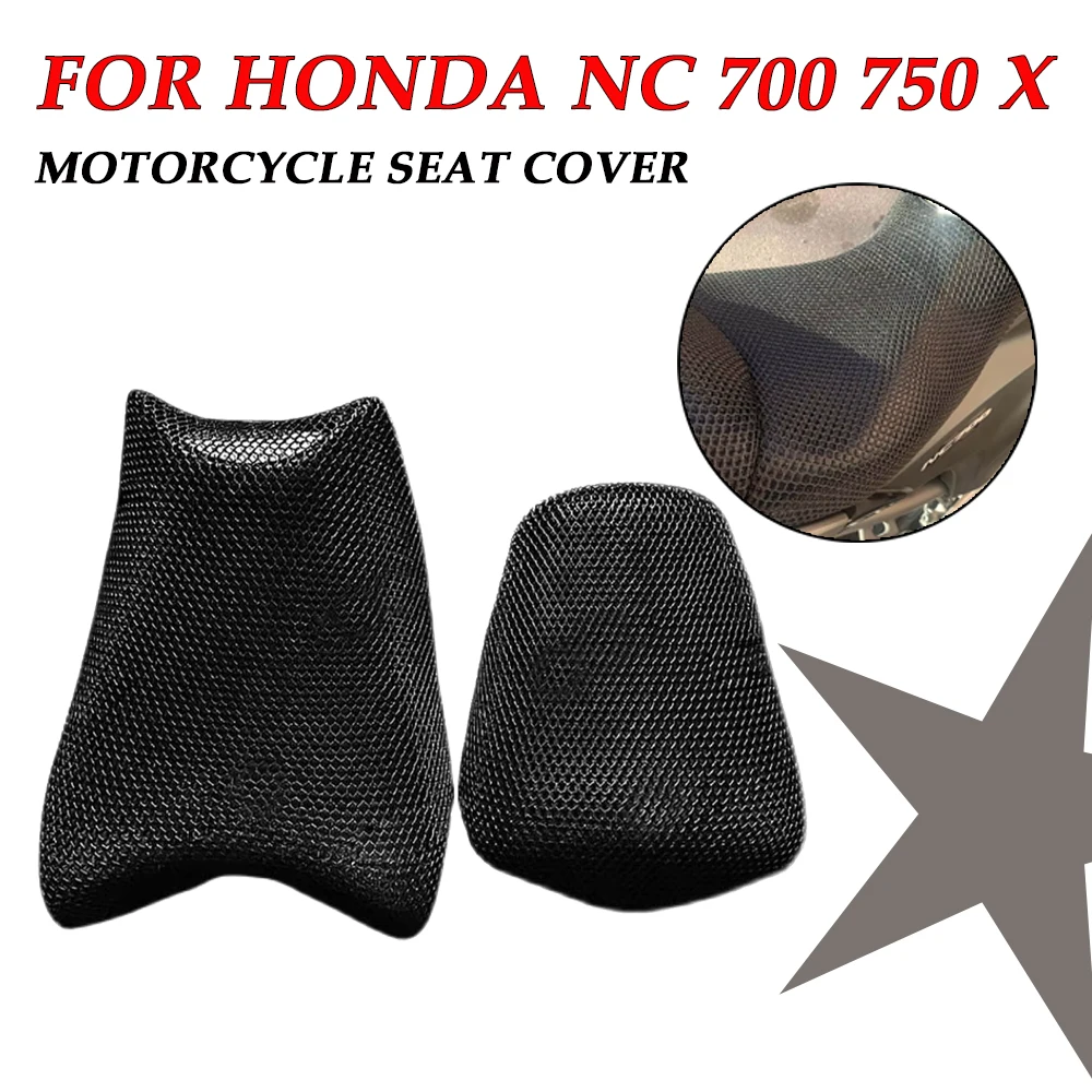 Motorcycle Seat Cushion Cover For Honda NC 700 750 X NC700X NC700S NC 700S NC700XD