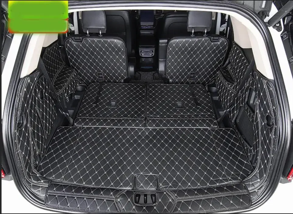 لفورد اكسبلور 2020 2021 2022 اكسسوارات السيارات الجذع الحصير حماية الجلود حصيرة Catpet الغطاء الداخلي جزء السيارات التصميم