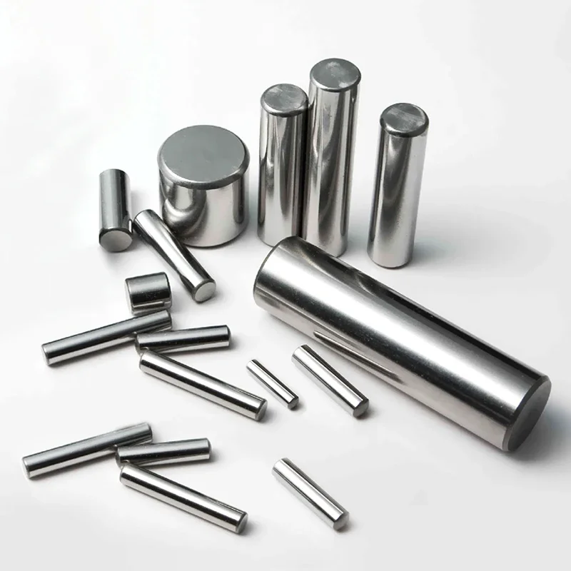 304 Stainless Steel Cylindrical Pin Locating Dowel Fixed Shaft Solid Rod GB119 Length 4~120mm M0.8 M1 M1.5 M2 M2.5 M3M4M5 M6~M25