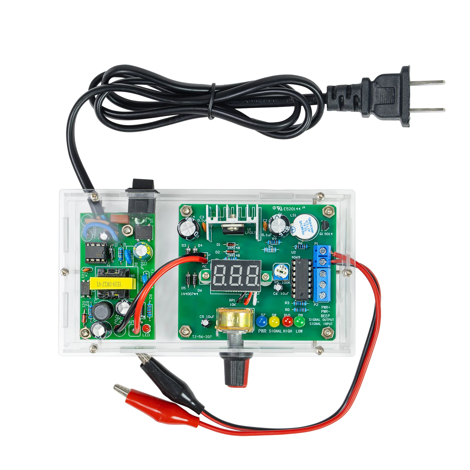 Zestaw cyfrowego zasilacza imp – Lm317 Voltage Regulator recenzja i cena