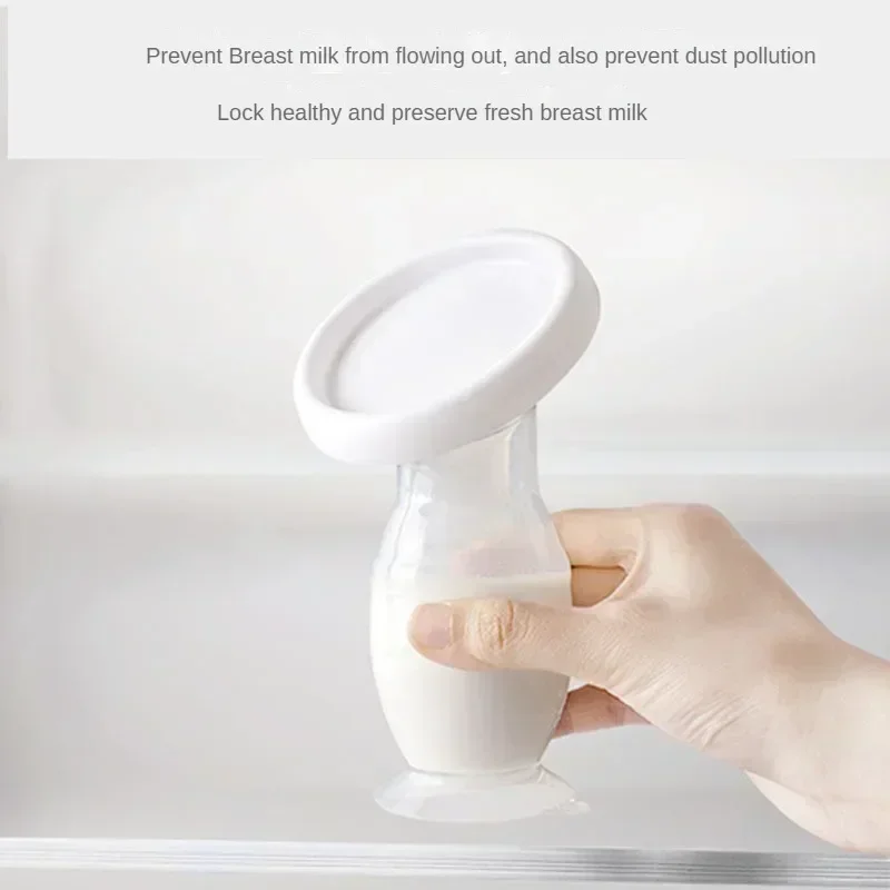 

Ручной молокоотсос для грудного вскармливания, молокоотсос Partner, автоматическая коррекция, силиконовые насосы для грудного молока, не содержит BPA