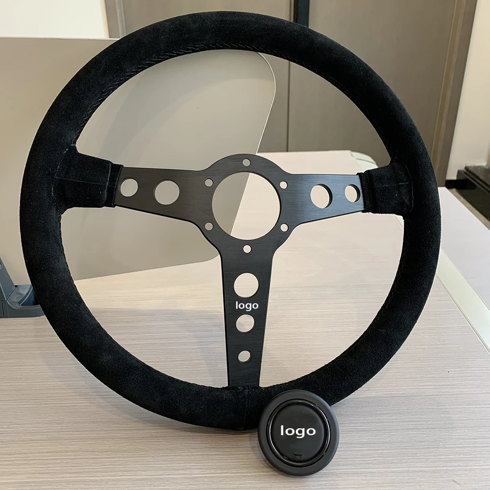 tiypeor Italy Prototipo Black Edition Steering Wheel 350MM Racing Car Steering Wheel