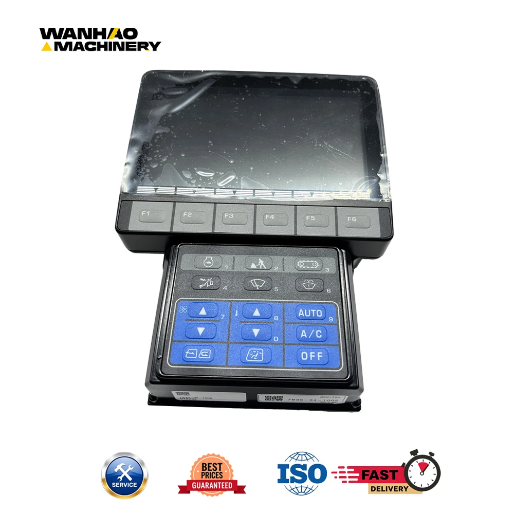 Excavator Monitor Display Screen 7835‑31‑1005 7835‑34‑1002 For Komatsu PC200‑8 PC220‑8 PC270‑8 PC200‑8MO Instrument Gauge Panel