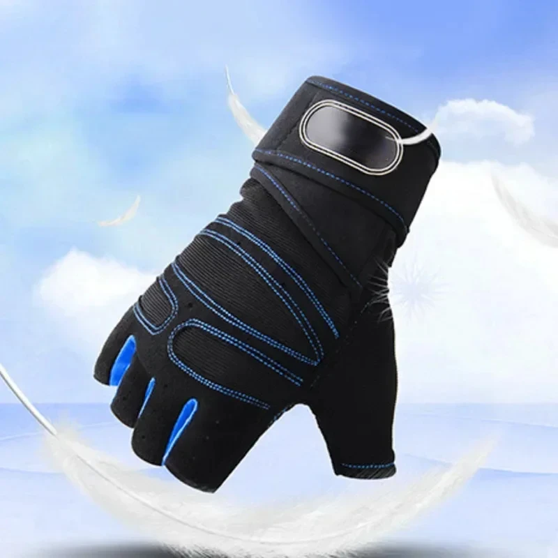 

Gym Gloves for Men Women Fitness Weight Lifting Wristband Gloves Body Building Training Sports Exercise Cycling Glove Shockproof